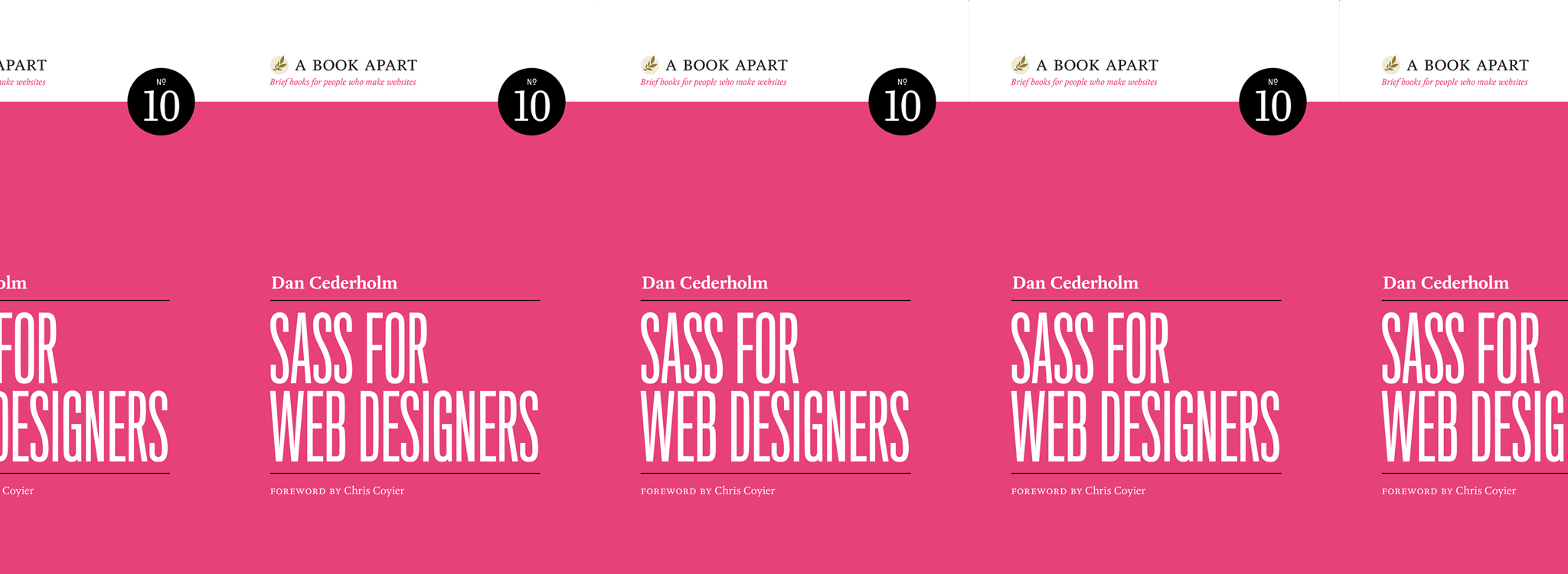 Book cover: SASS for Web Designers by Dan Cederholm